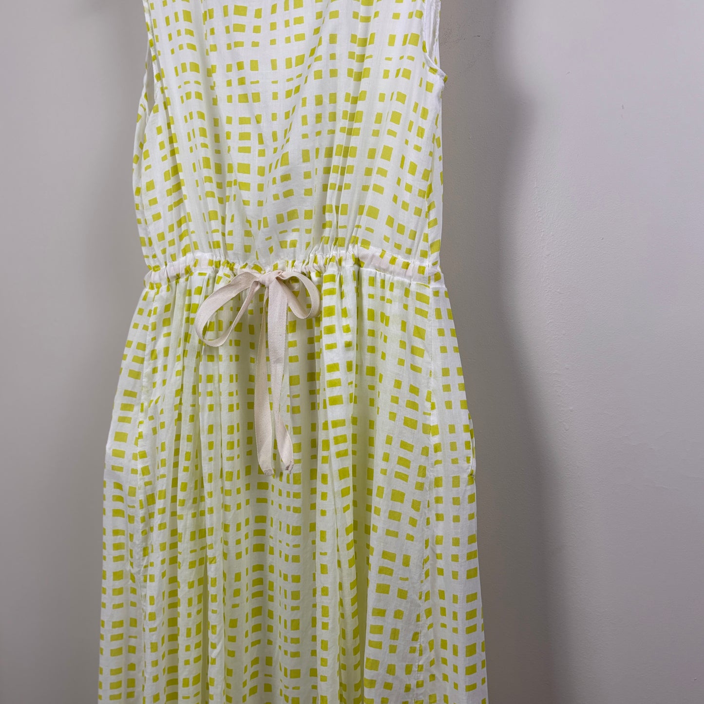 H+ Hannoh Wessel  ~  Dress Diya - Lime Check