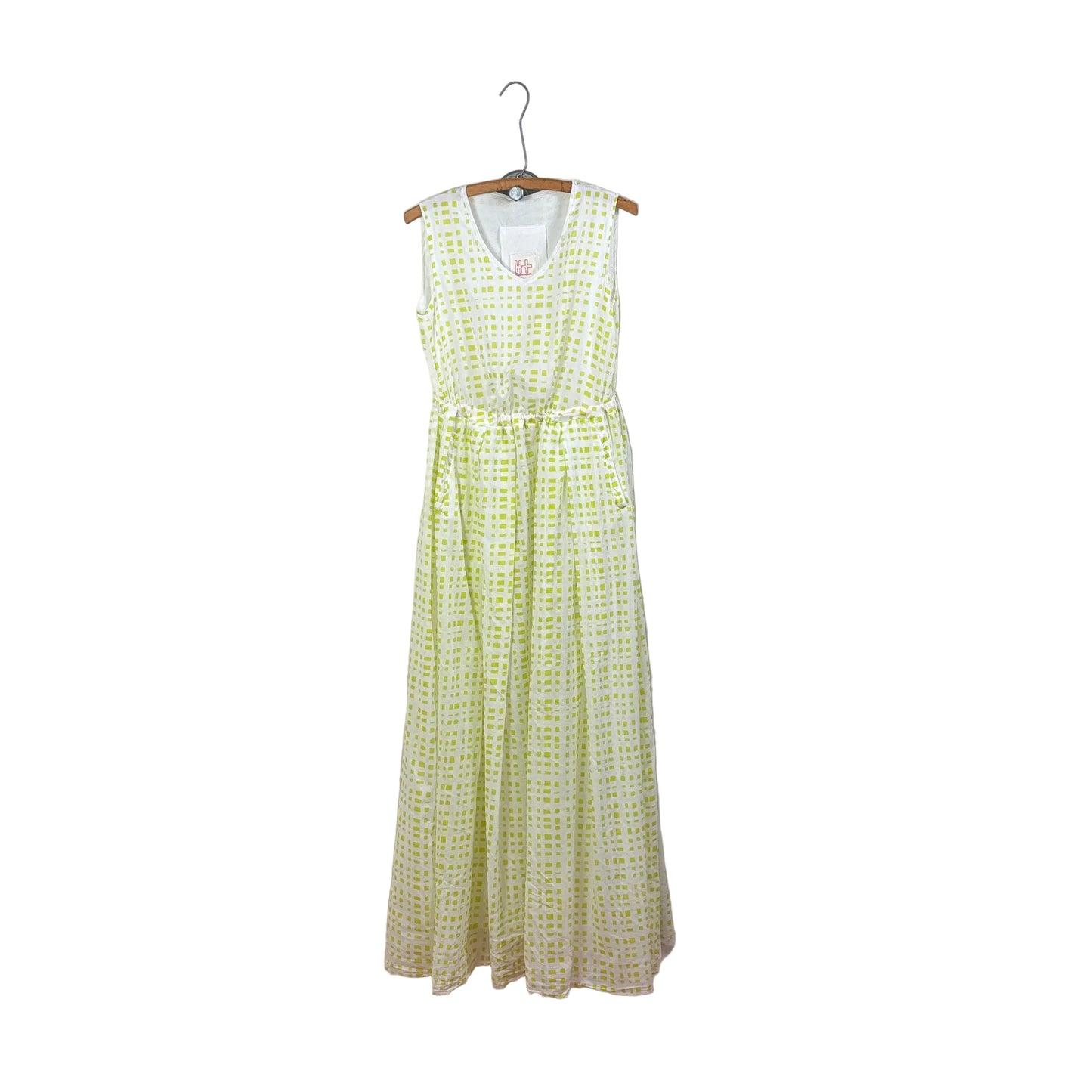 H+ Hannoh Wessel  ~  Dress Diya - Lime Check