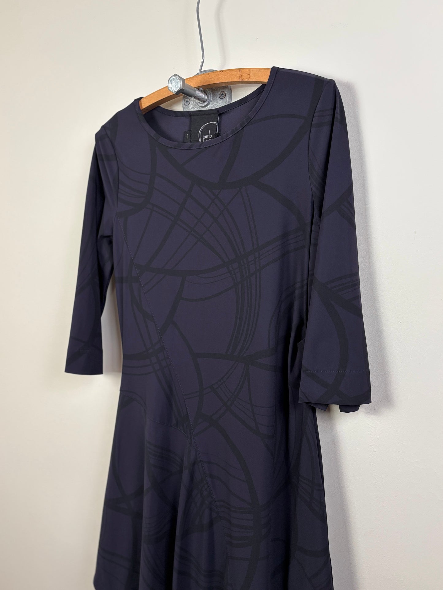 Porto  ~  Jakarta Dress - Midnight Flamenco