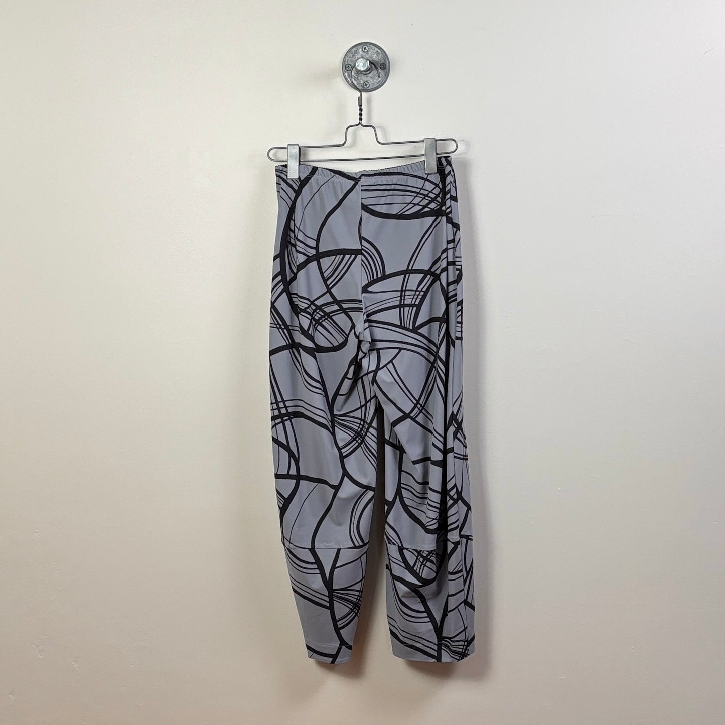 Porto  ~  Buster Pant - Zinc Flamingo Print