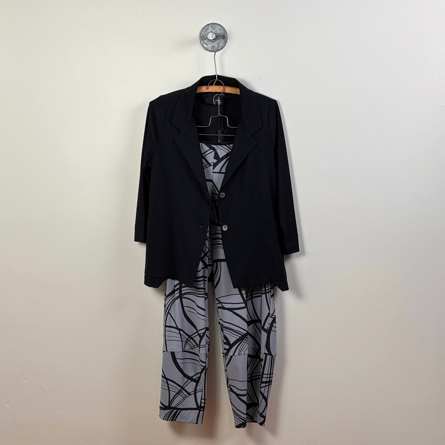 Porto  ~  Inez Jacket - Black