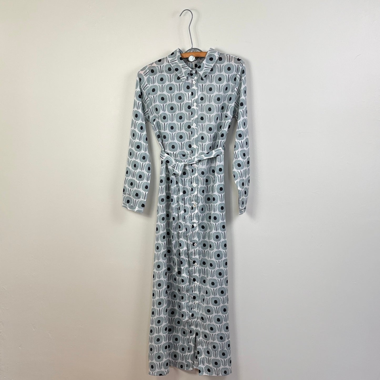 Nimbu  ~  Zu Maxi Dress - Sunflower Grey
