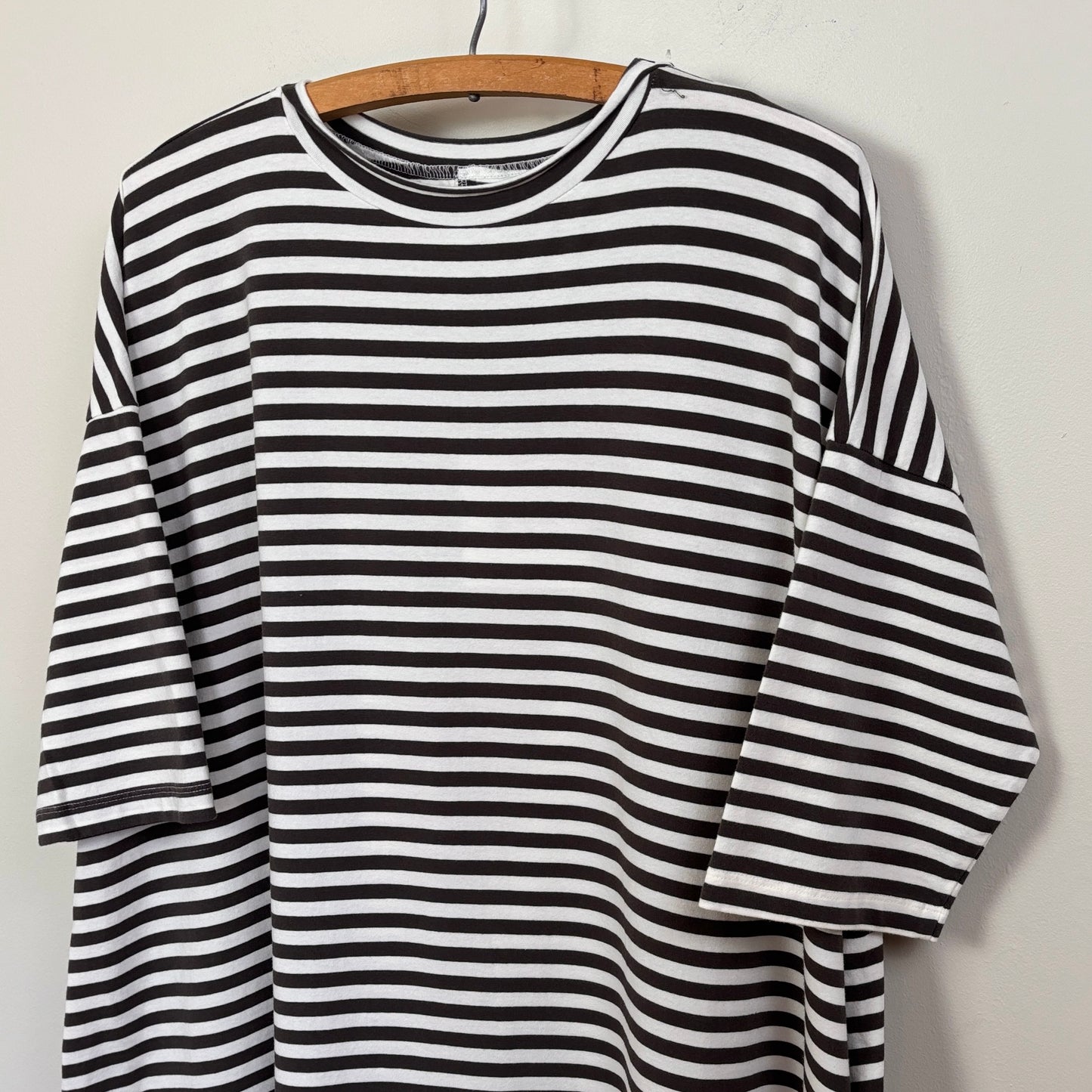 Labo.Art  ~  Abito Ramie - Avorio Stripe