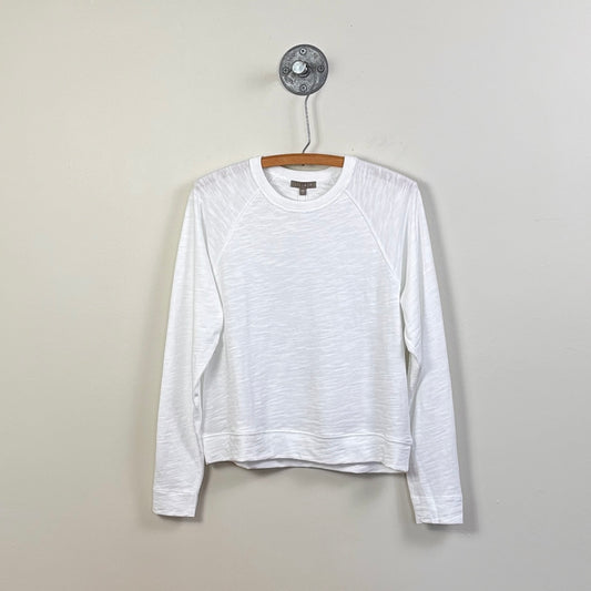 Lilla P. ~  Vintage Sweatshirt Tee - White