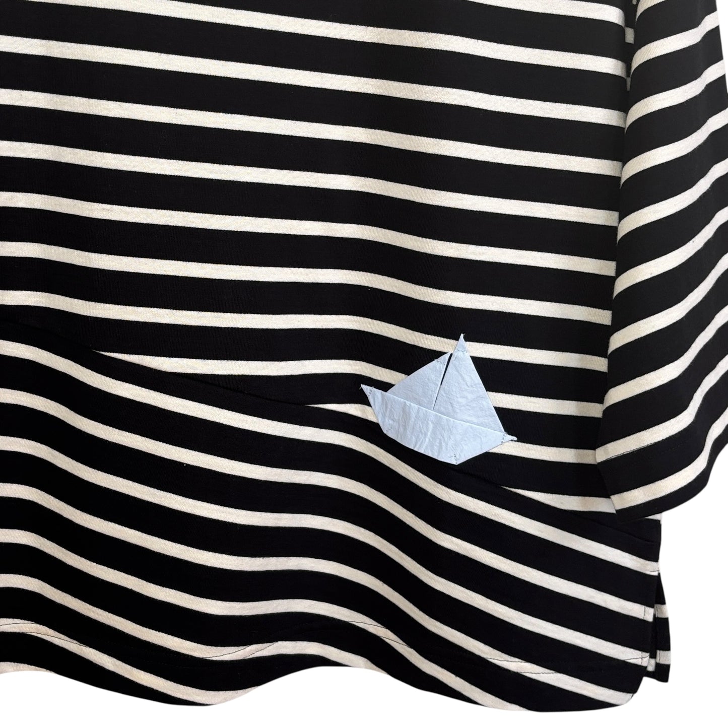Yoshi Kondo  ~  Jungle Stripe Top - Black/Ivory