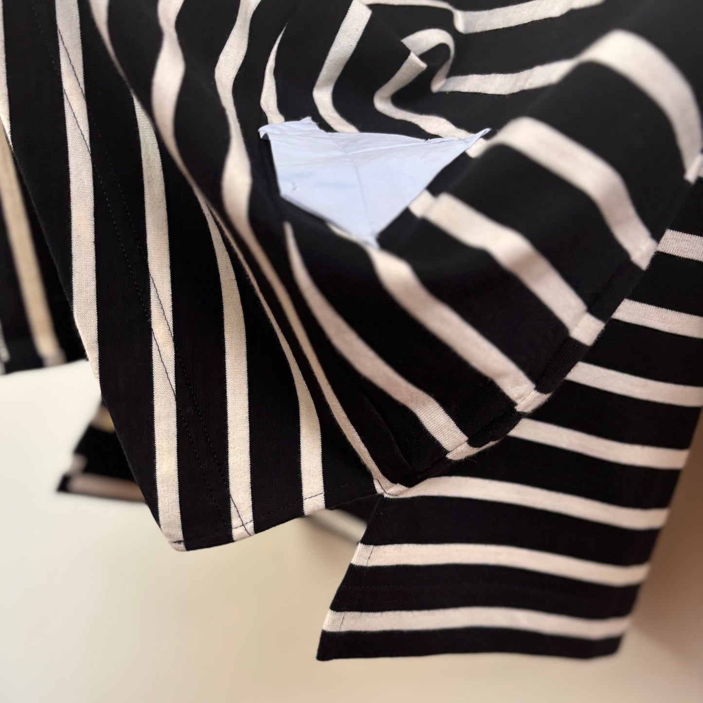 Yoshi Kondo  ~  Jungle Stripe Top - Black/Ivory