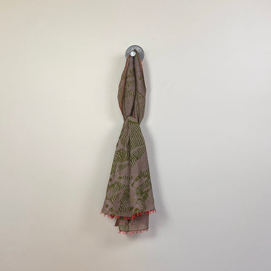 Neeru Kumar  ~  Scarf - Lilac/Green