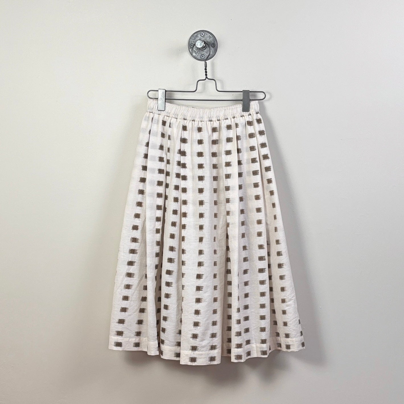 Uqnatu  ~  Belle Skirt - Umber Cube Ikat