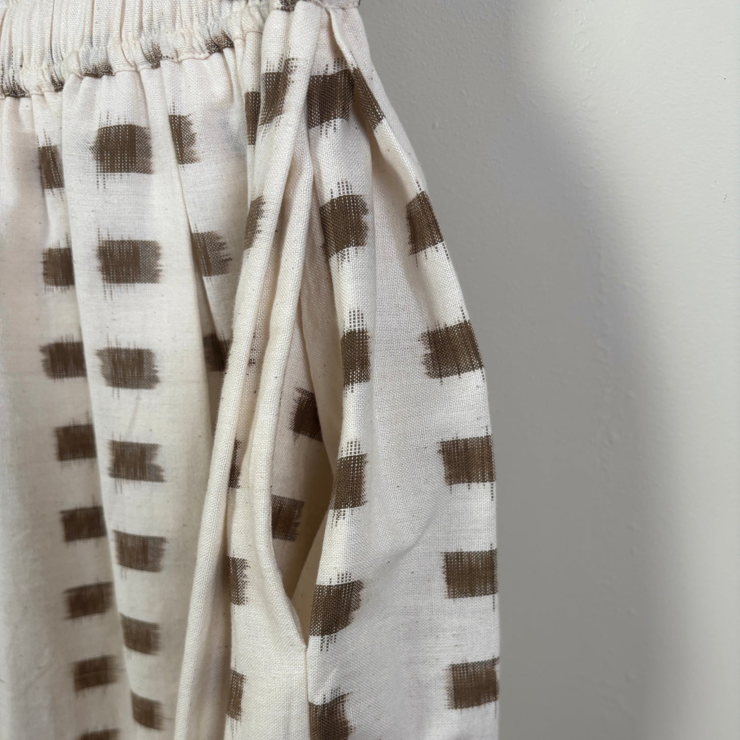 Uqnatu  ~  Belle Skirt - Umber Cube Ikat