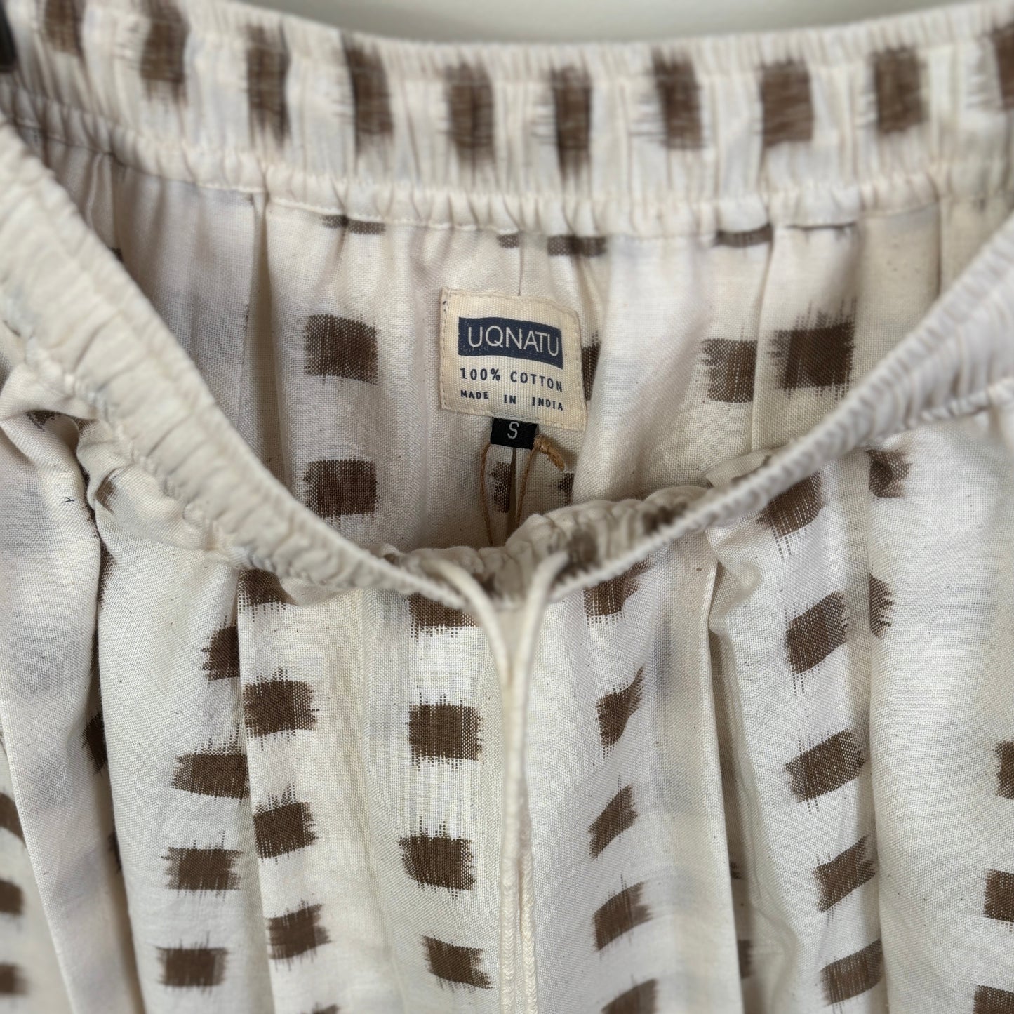 Uqnatu  ~  Belle Skirt - Umber Cube Ikat