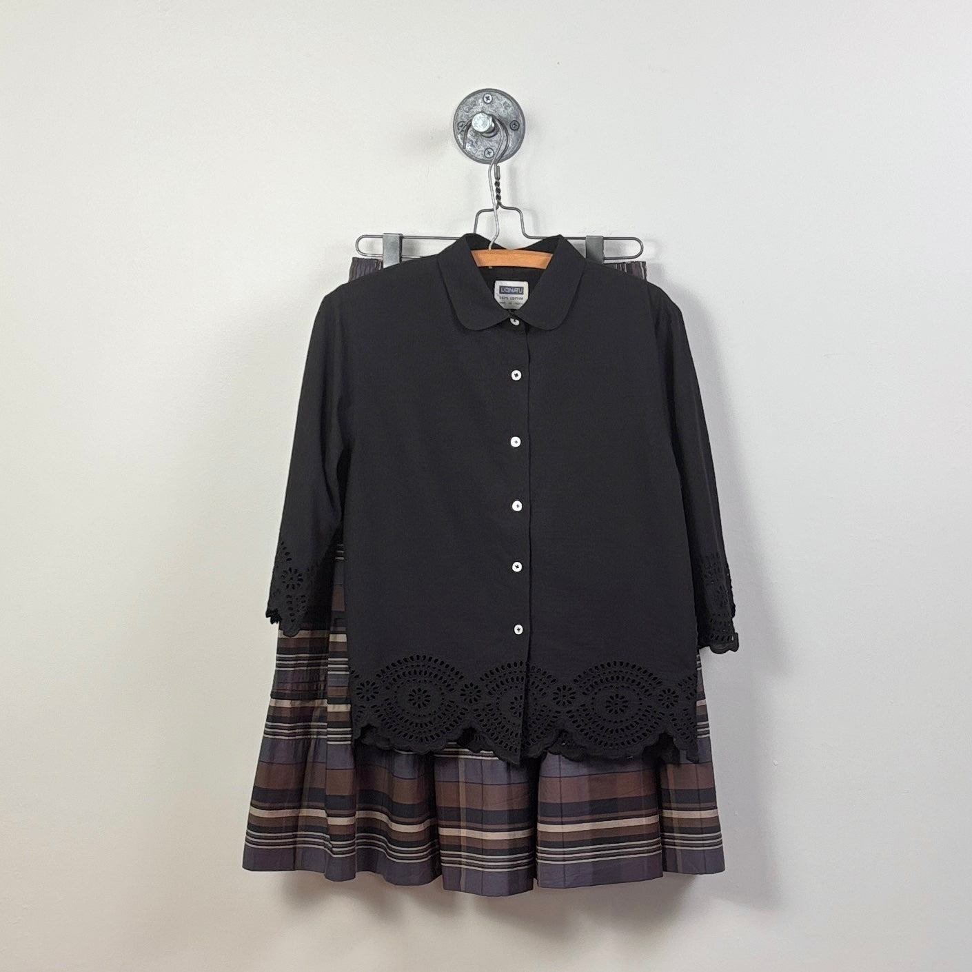 Uqnatu  ~  Camp Shirt - Black