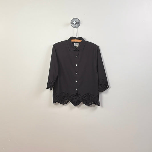 Uqnatu  ~  Camp Shirt - Black