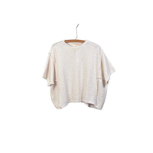 Beaumont Organic  ~  Alessia Knit Top - Off White