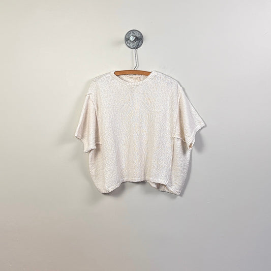 Beaumont Organic  ~  Alessia Knit Top - Off White