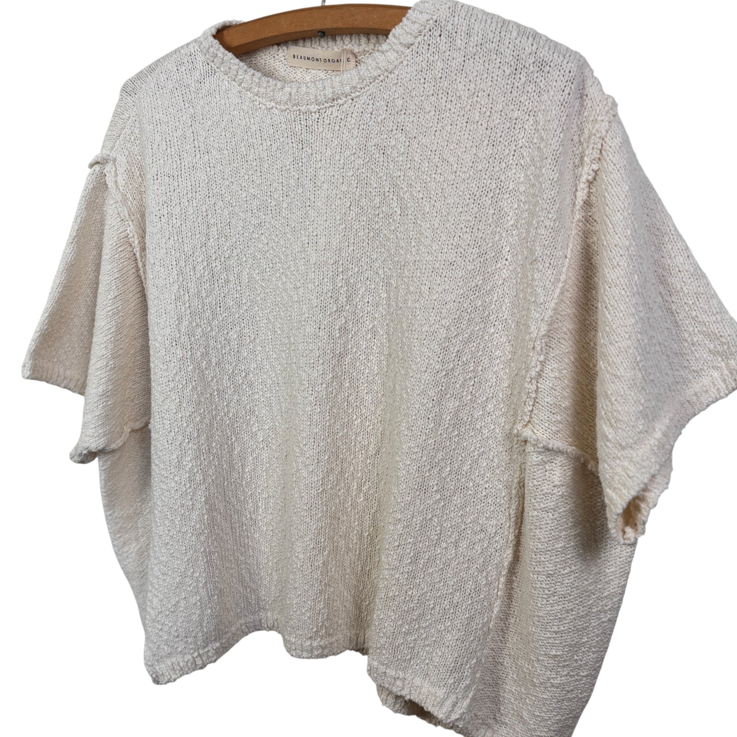 Beaumont Organic  ~  Alessia Knit Top - Off White