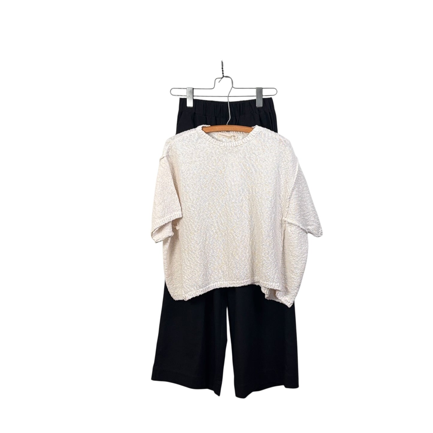 Beaumont Organic  ~  Alessia Knit Top - Off White