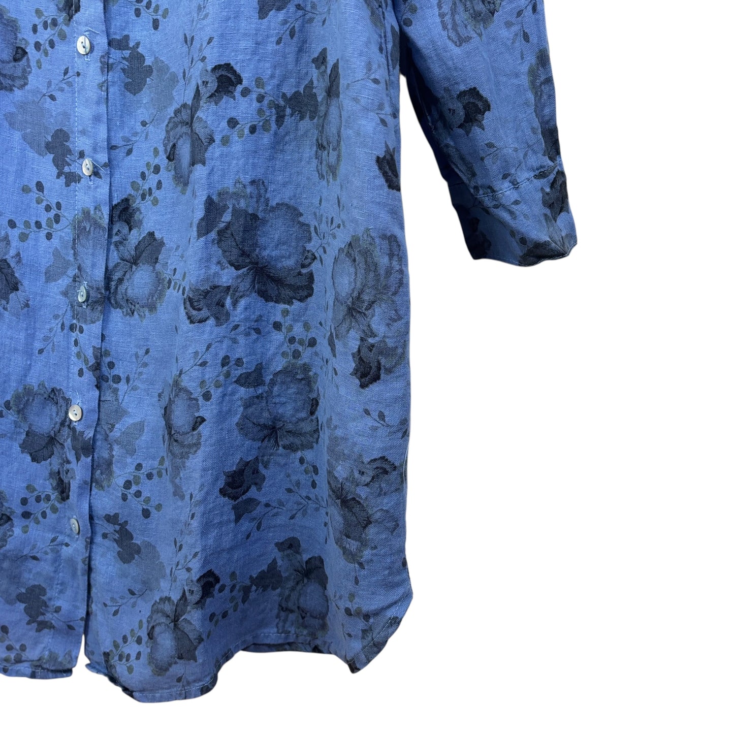 Cut Loose  ~  Shirt Dress - Forget Me Not