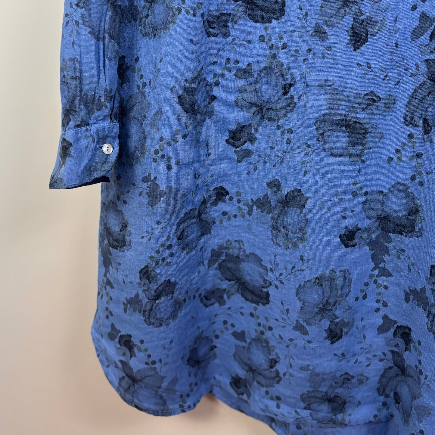 Cut Loose  ~  Shirt Dress - Forget Me Not