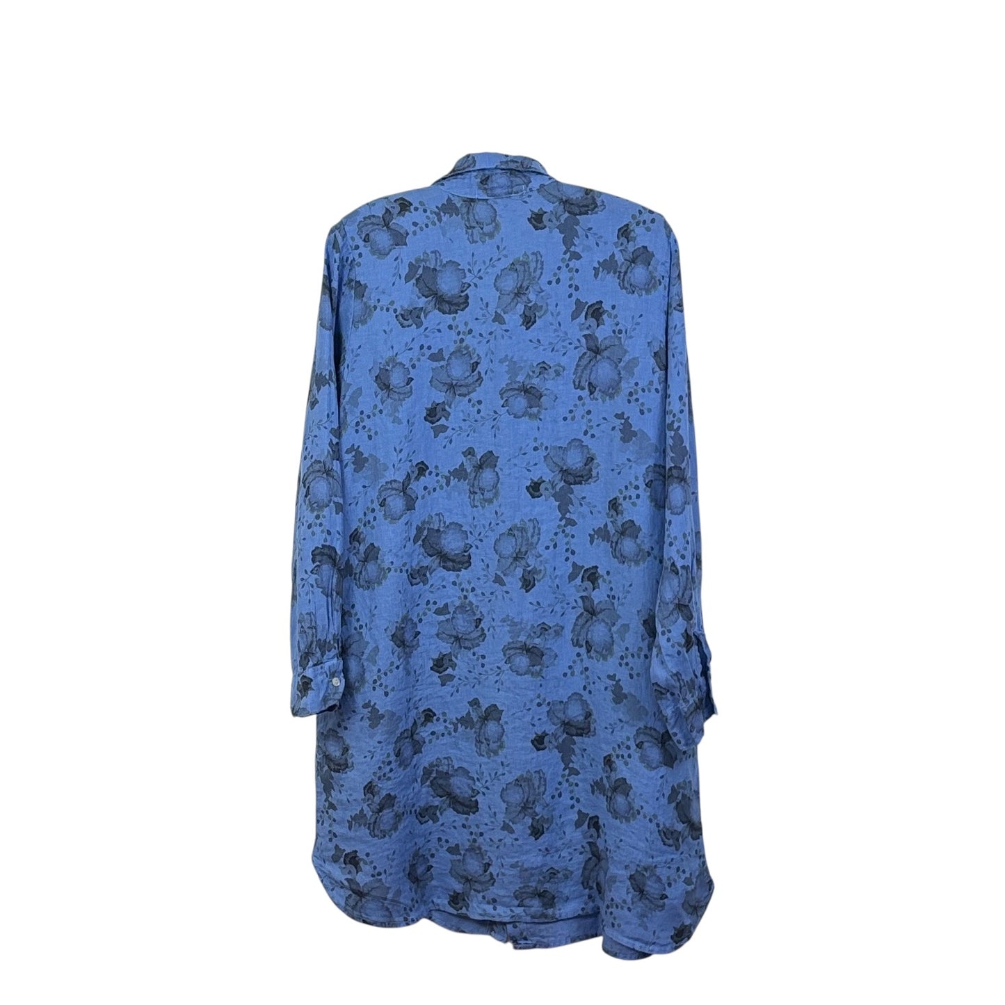 Cut Loose  ~  Shirt Dress - Forget Me Not