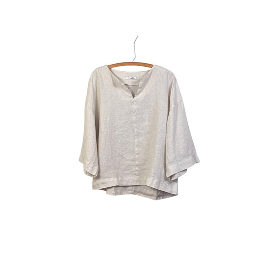 Cut Loose  ~  Split Neck Pullover - Jicama