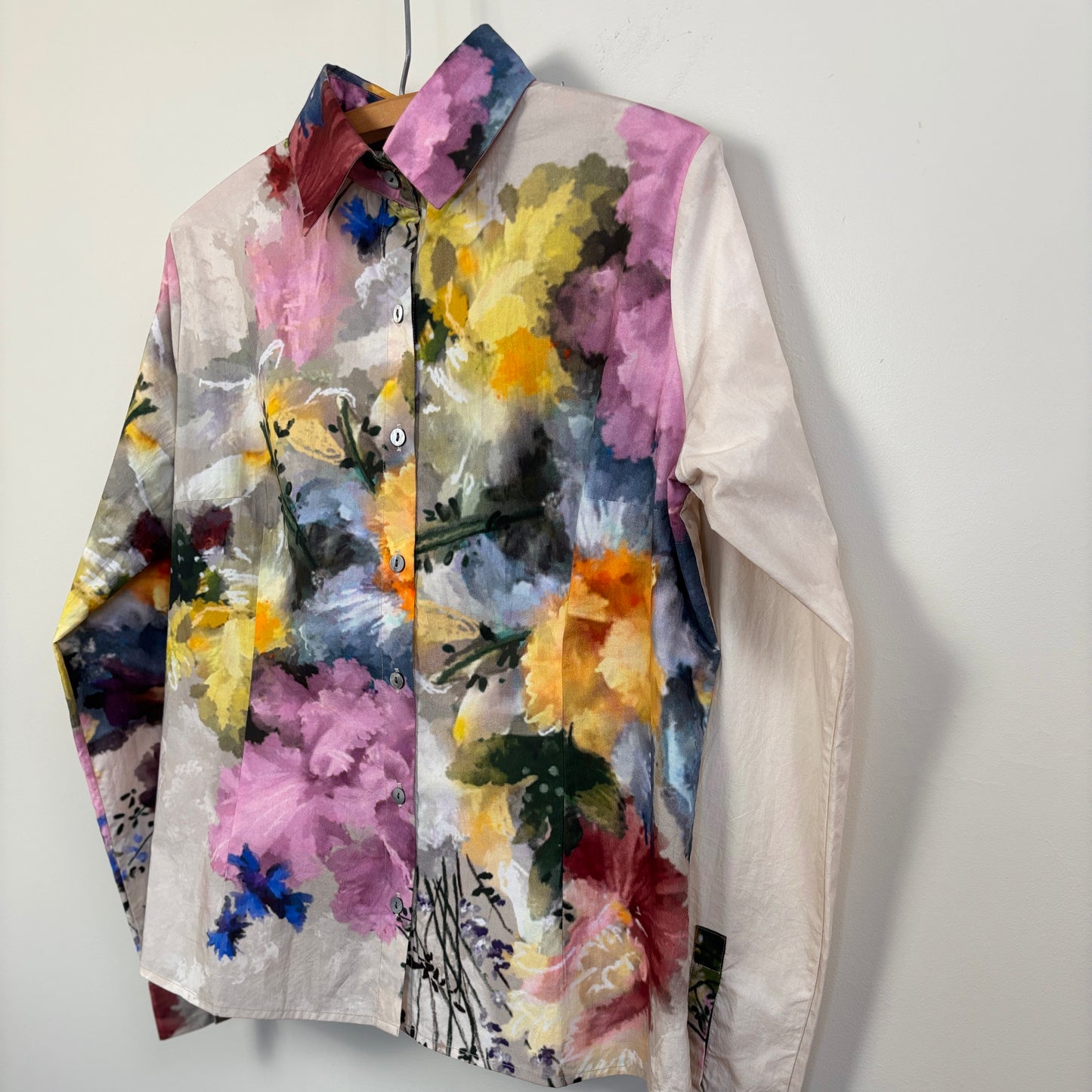 Yavi  ~  Poplin Print Shirt - Floral