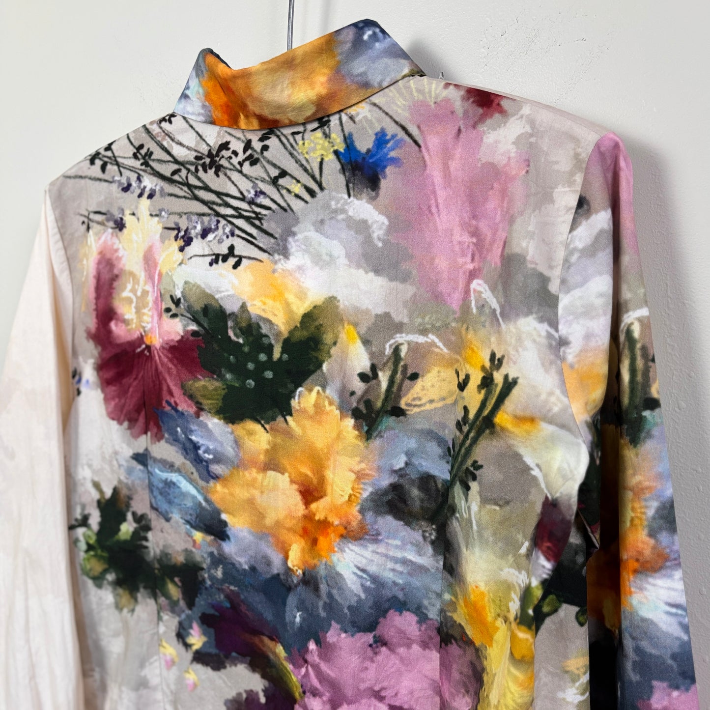 Yavi  ~  Poplin Print Shirt - Floral