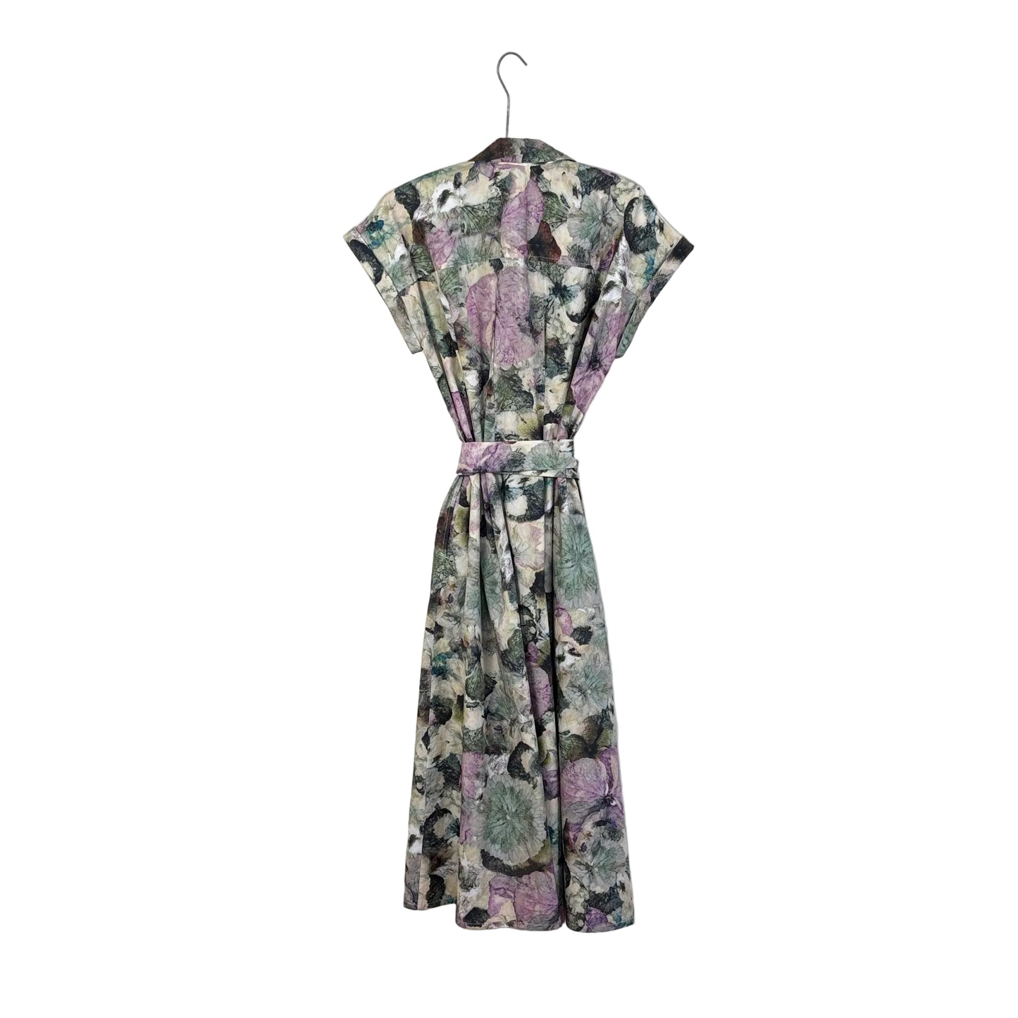 Yavi/Raag  ~  Cap Sleeve Shirt Dress - Watercolor Floral
