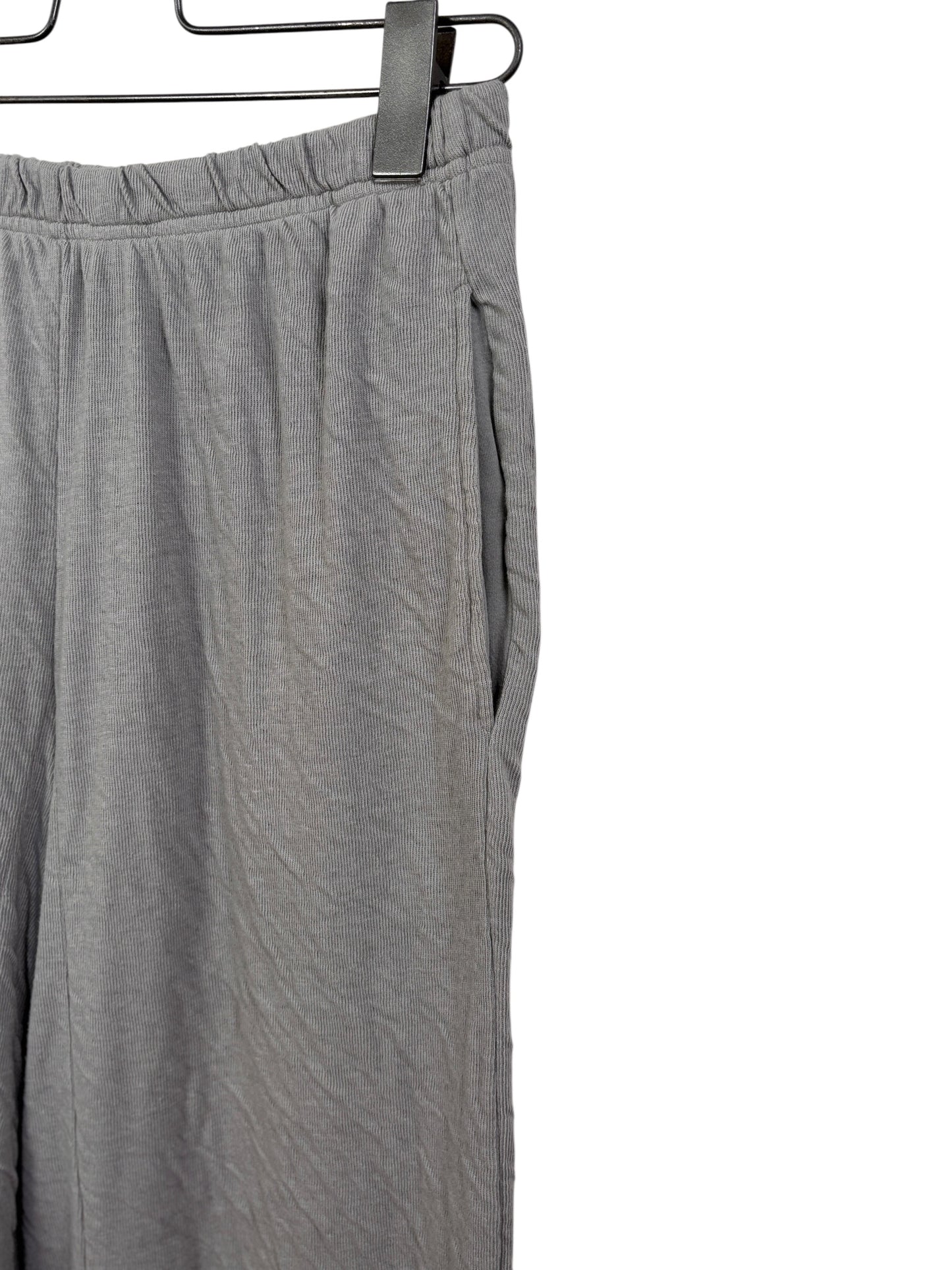 Cut Loose  ~  Raw Hem Barrel Pant - Overcast