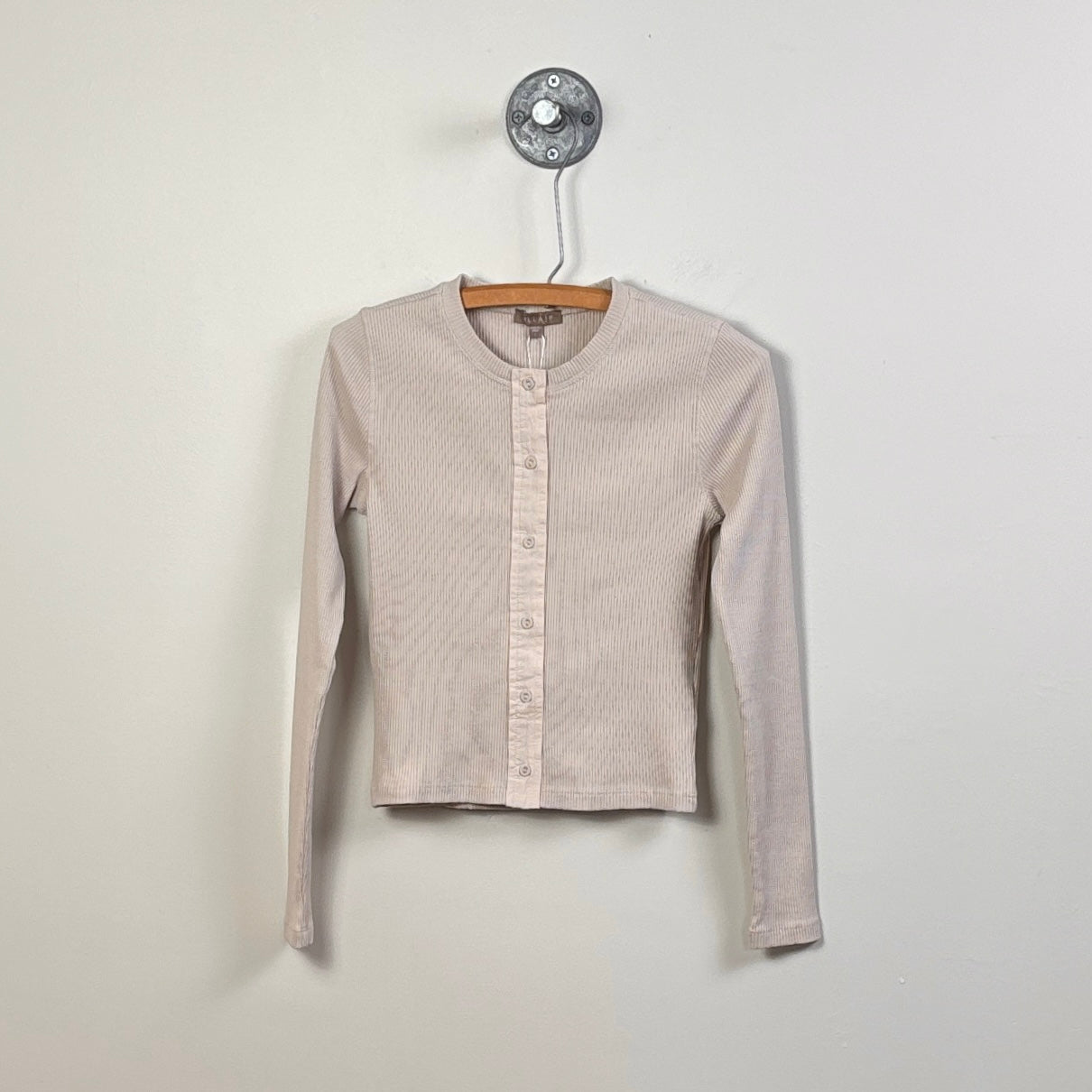 Lilla P. ~  Mixed Media Cardigan - Bamboo