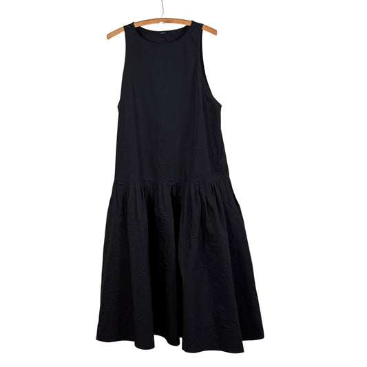 Apuntob  ~  Drop Waist Dress - Black