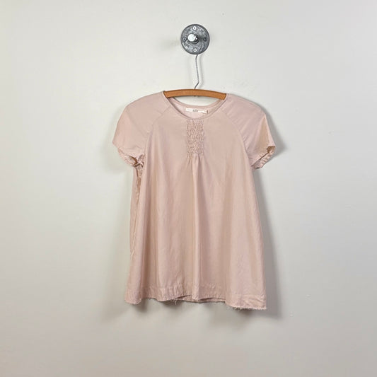 Sula   ~  Smock Top - Silver Peony