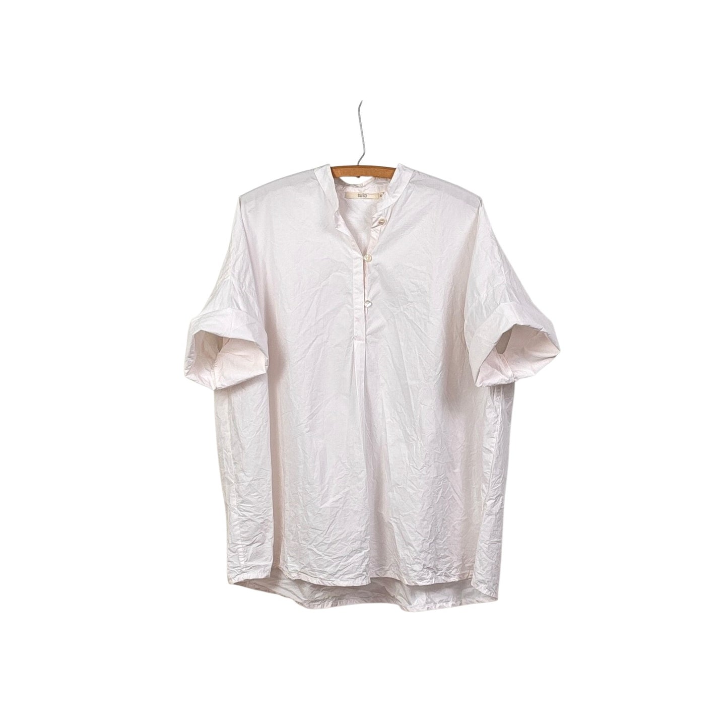 Sula  ~  Easy Shirt - White Sand