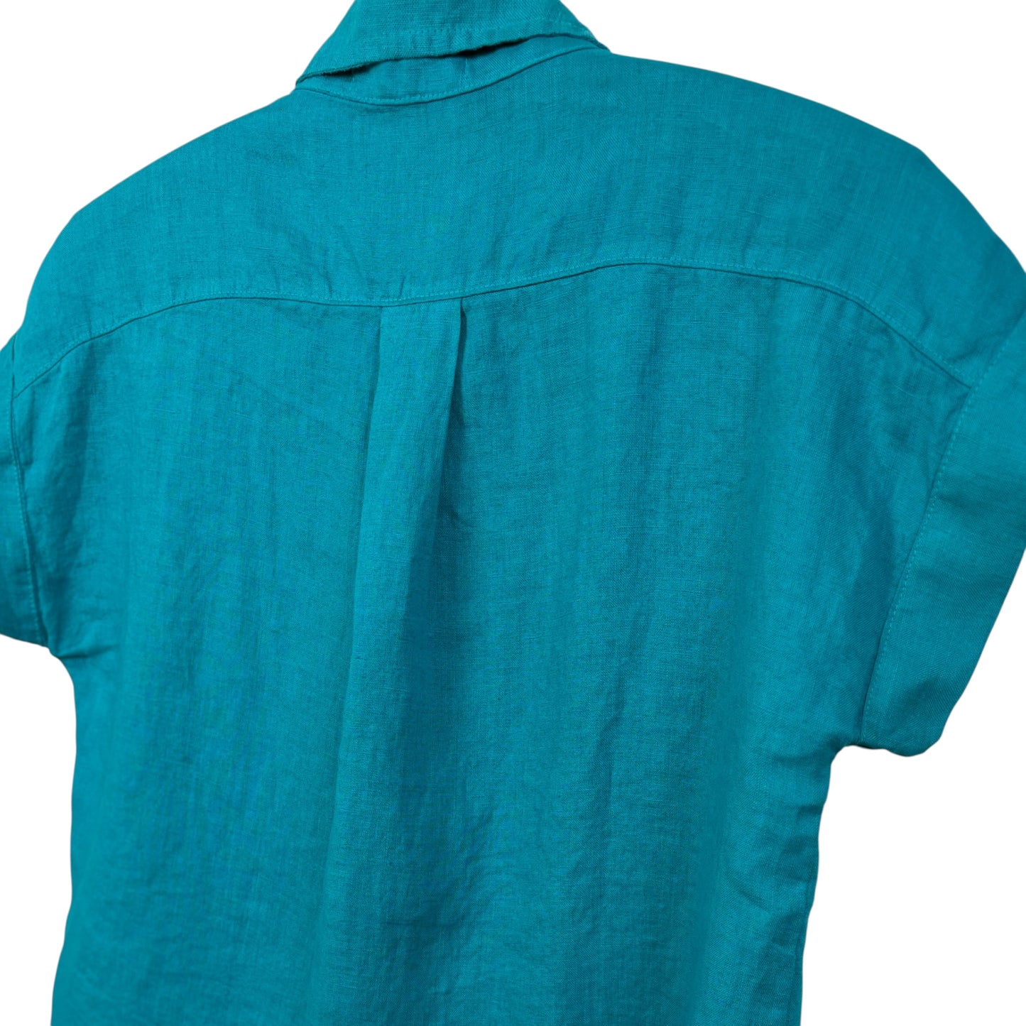 Cut Loose  ~  Linen Pocket Shirt - Atlantis