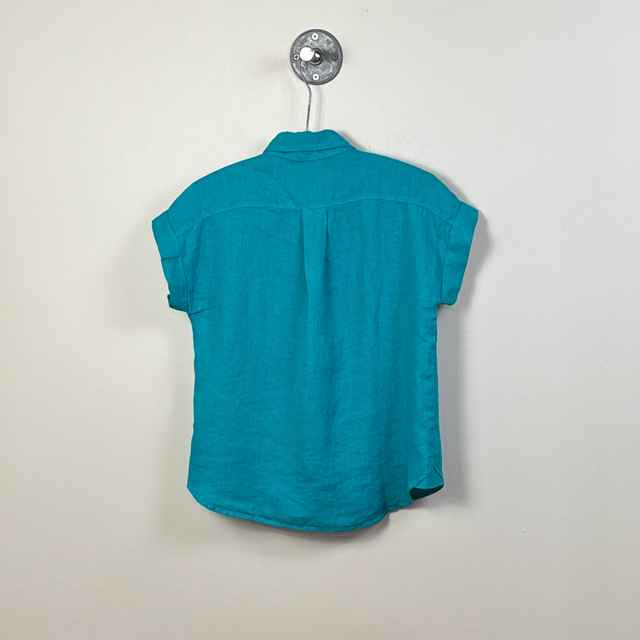 Cut Loose  ~  Linen Pocket Shirt - Atlantis