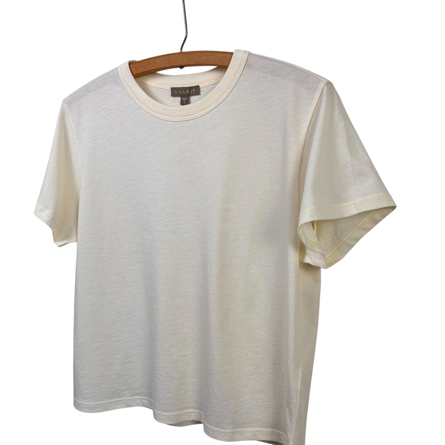 Lilla P. ~  Organic Boxy Tee - Rope