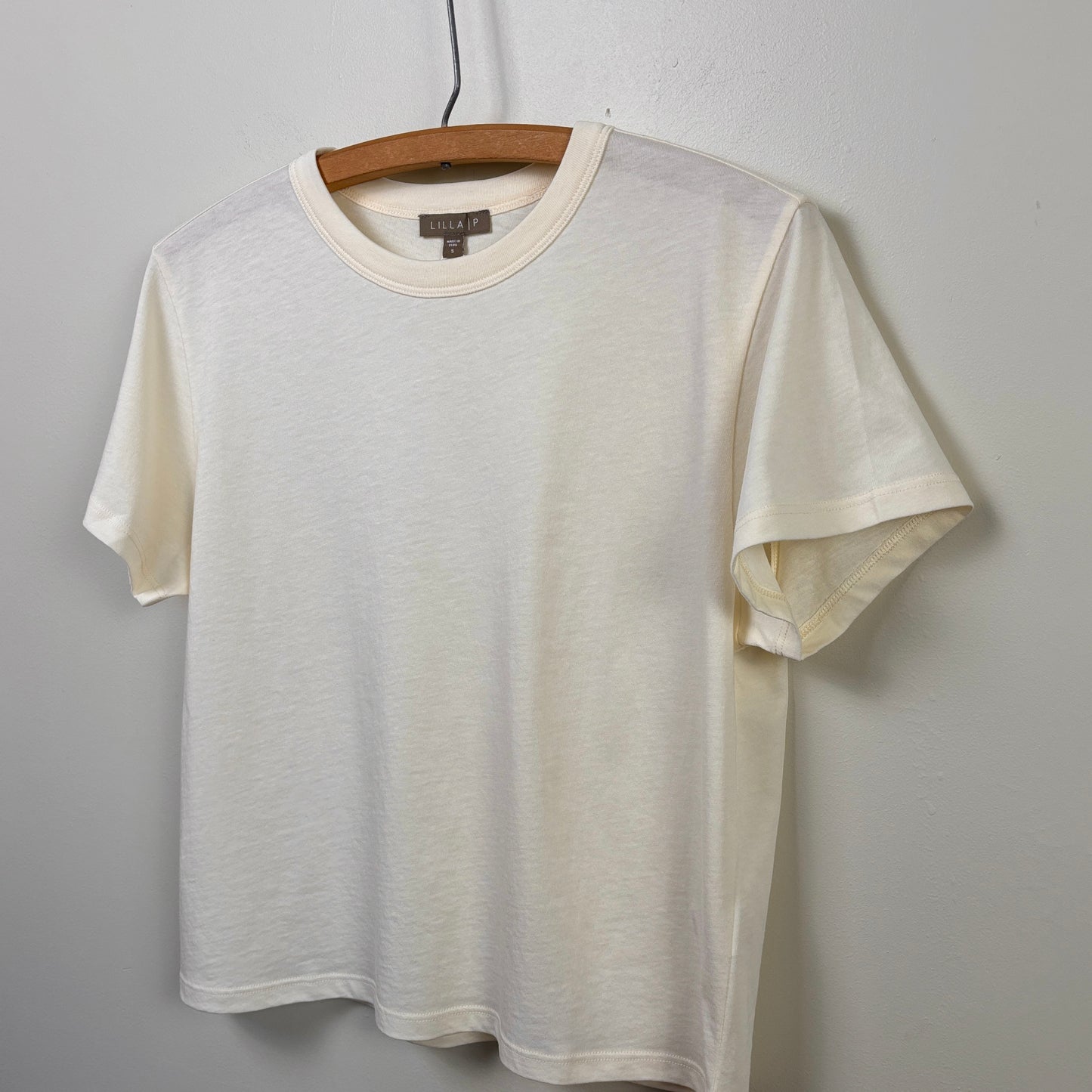 Lilla P. ~  Organic Boxy Tee - Rope