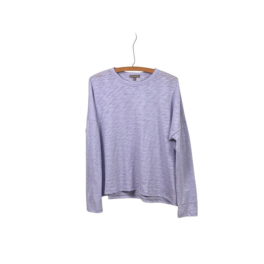 Lilla P. ~  Easy Long Sleeve Beach Tee - Lilac
