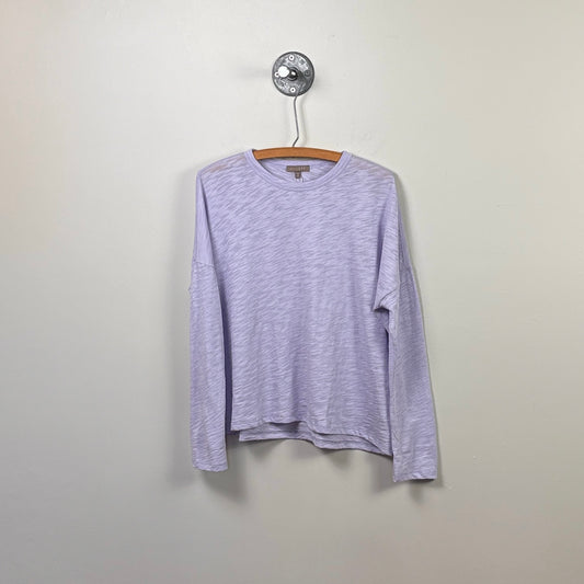 Lilla P. ~  Easy Long Sleeve Beach Tee - Lilac