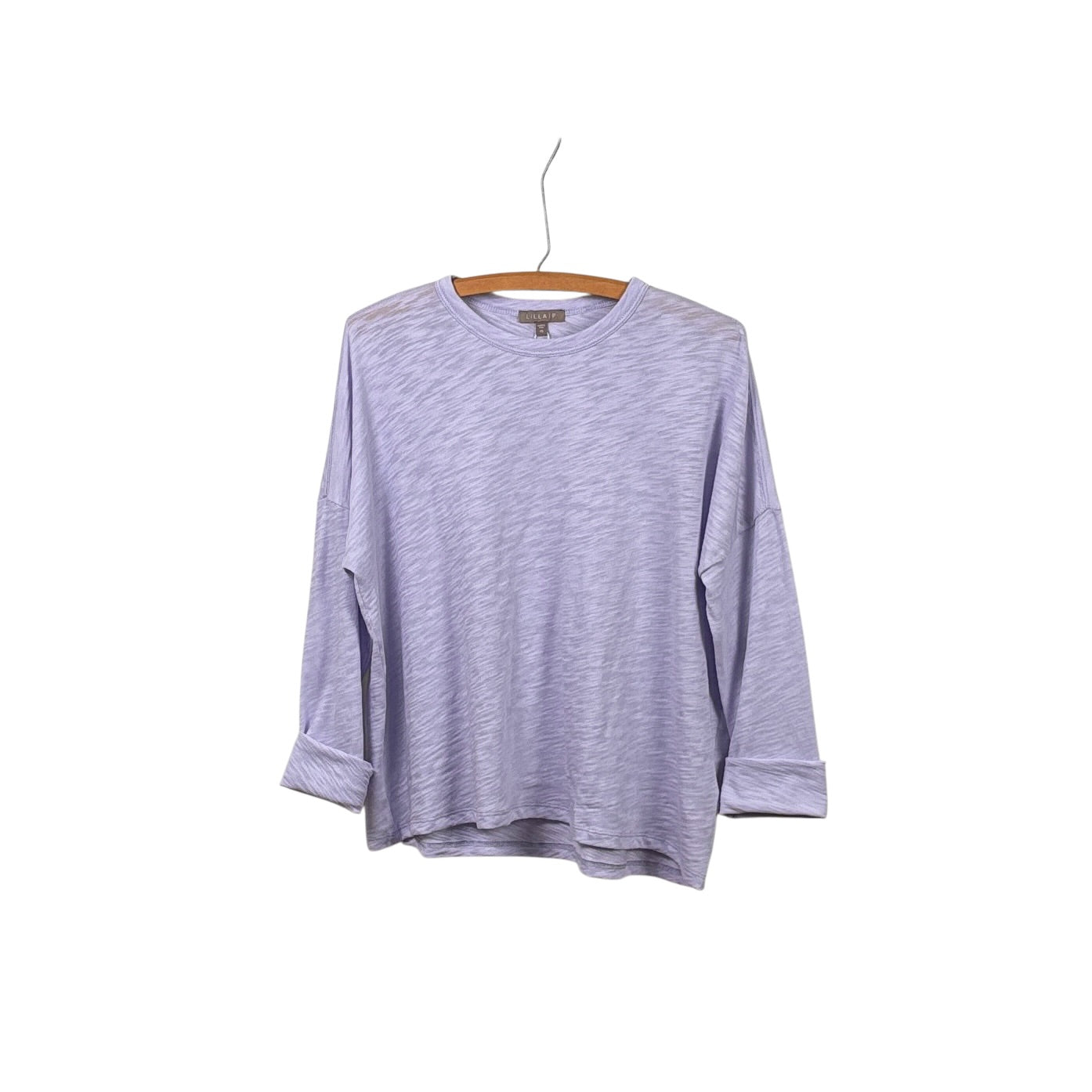 Lilla P. ~  Easy Long Sleeve Beach Tee - Lilac