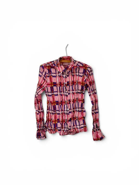 Miki Thumb  ~  Liberty Print Classic Shirt - Florie Pink